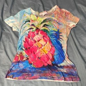 Leoma Lovegrove pineapple t-shirt
